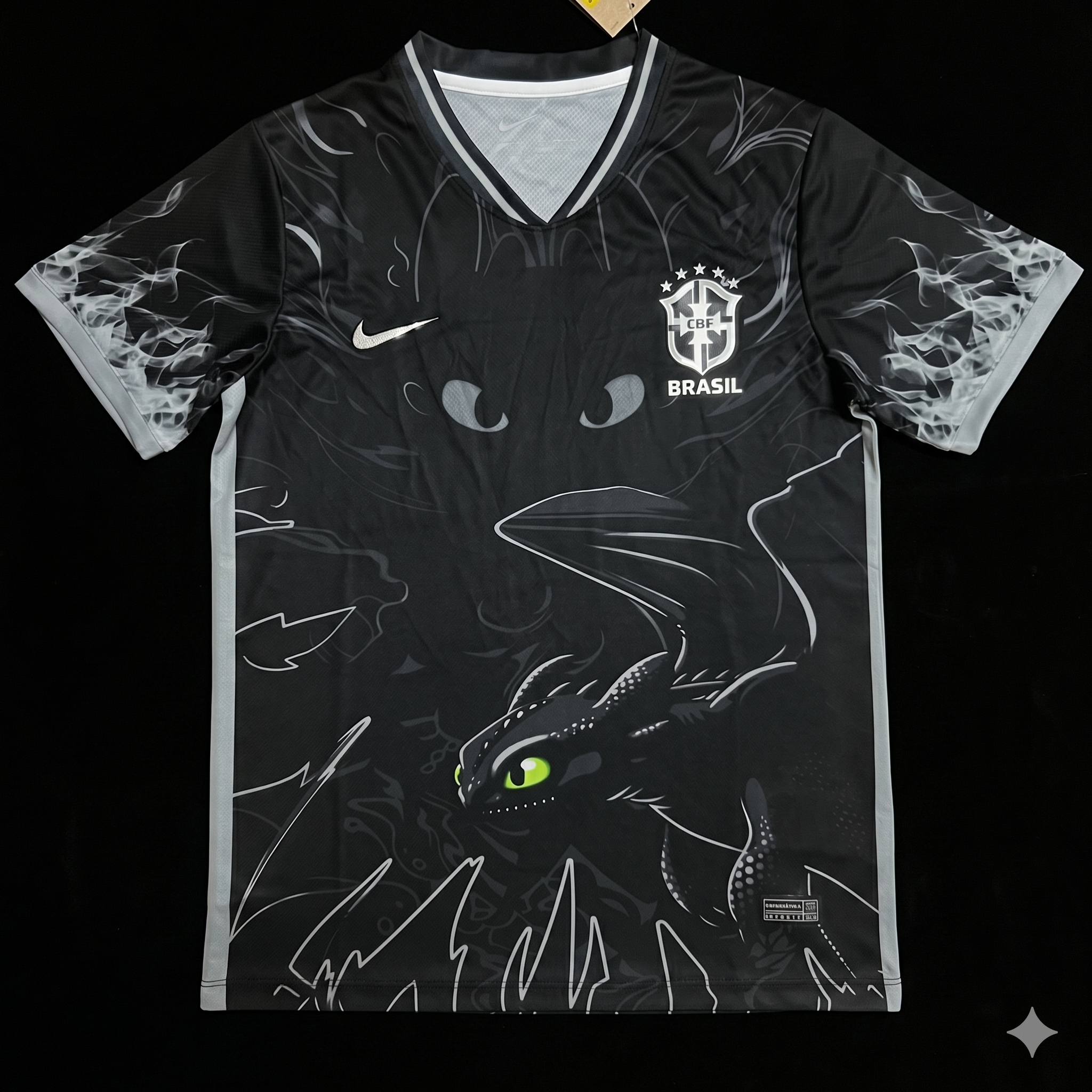 MAILLOT BRÉSIL SPÉCIAL BLACK 2026