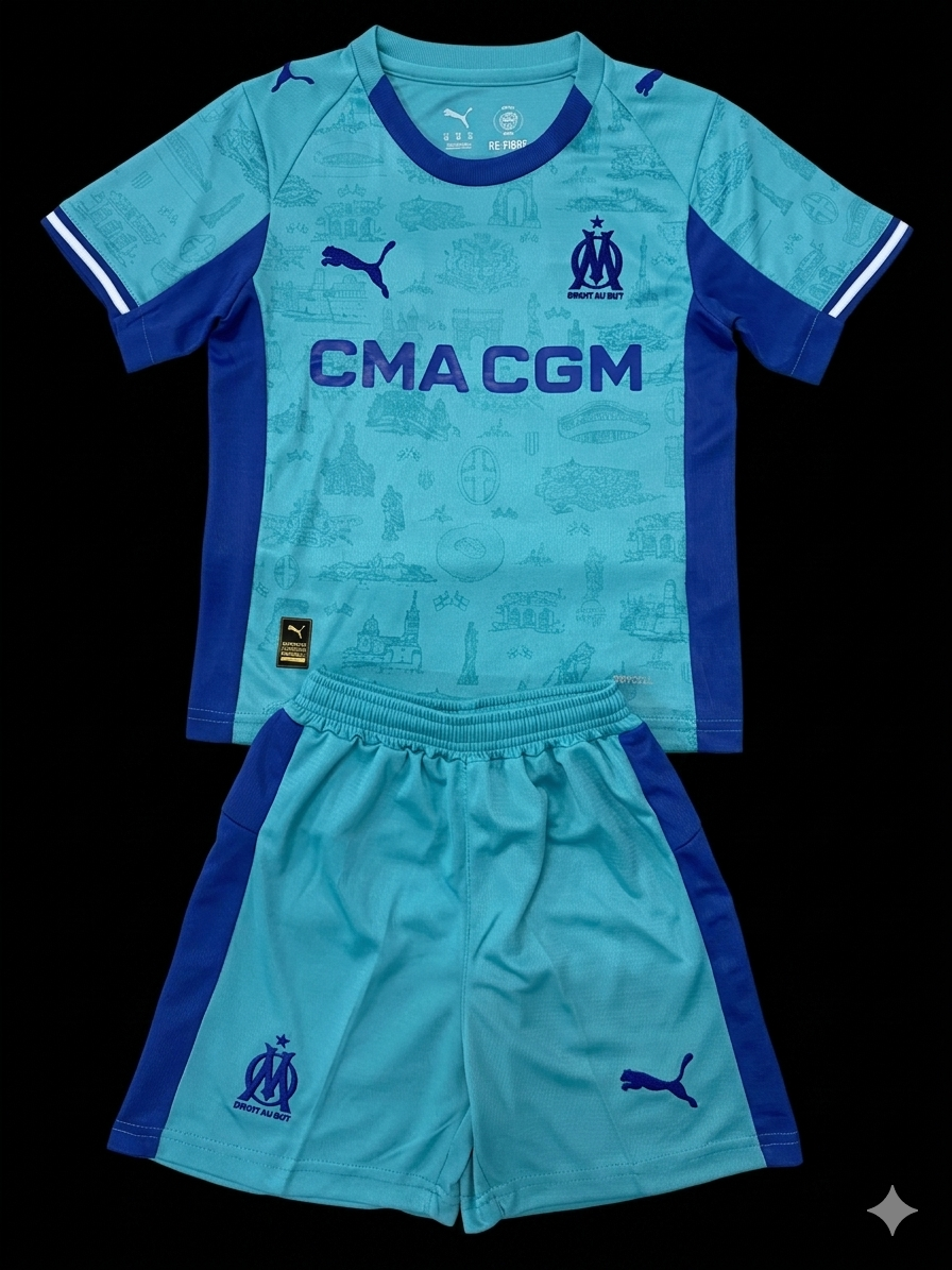 MAILLOT ENFANT MARSEILLE ÉDITION SPÉCIALE 2025/2026