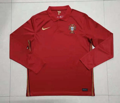 MAILLOT PORTUGAL DOMICILE 2020 VERSION MANCHES LONGUES