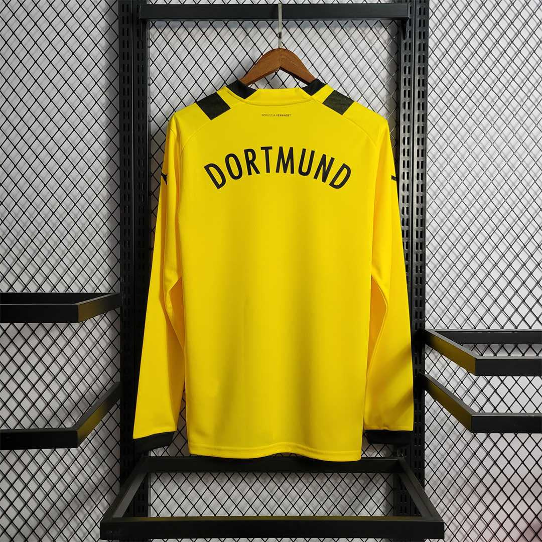 MAILLOT DORTMUND DOMICILE 2022/2023 VERSION MANCHES LONGUES