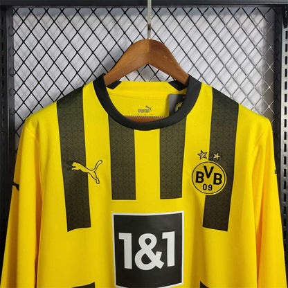 MAILLOT DORTMUND DOMICILE 2022/2023 VERSION MANCHES LONGUES