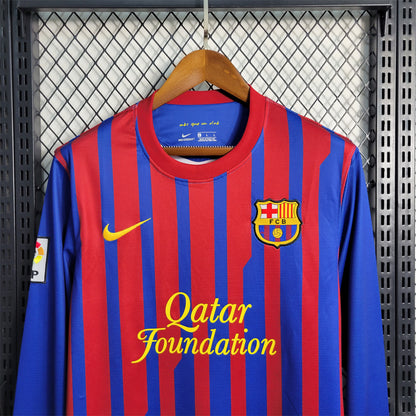 MAILLOT BARCELONE DOMICILE 2011/2012 VERSION MANCHES LONGUES