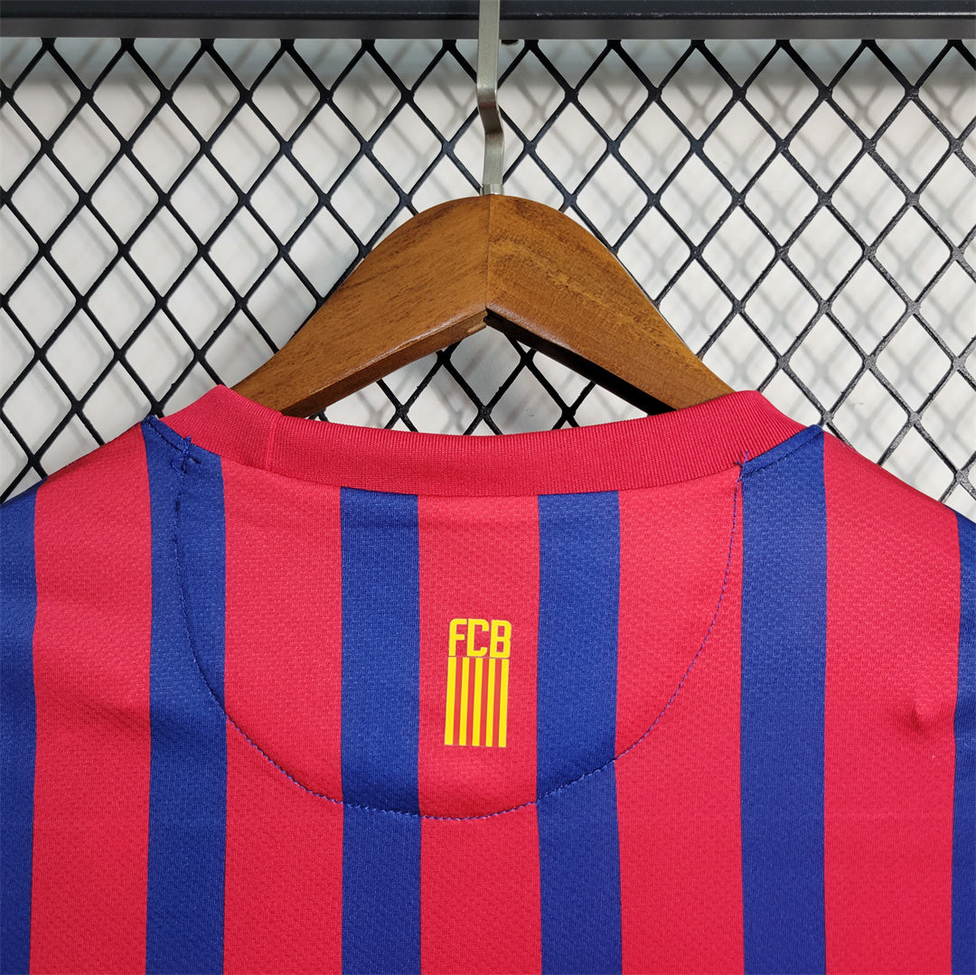 MAILLOT BARCELONE DOMICILE 2011/2012 VERSION MANCHES LONGUES