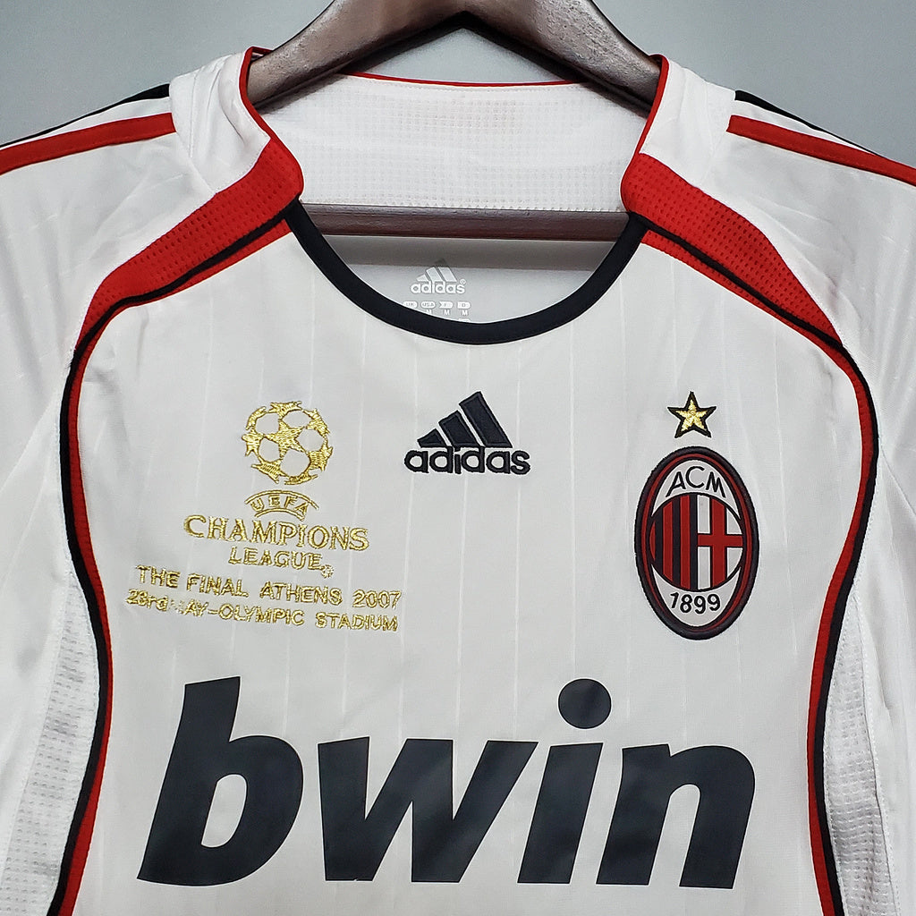 MAILLOT RÉTRO AC MILAN EXTÉRIEUR 2006/2007 VERSION MANCHES LONGUES