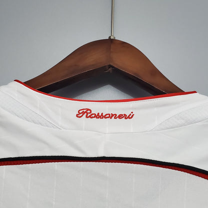 MAILLOT RÉTRO AC MILAN EXTÉRIEUR 2006/2007 VERSION MANCHES LONGUES