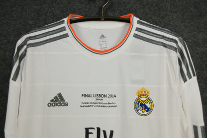 MAILLOT RÉTRO REAL MADRID DOMICILE 2013/2014 VERSION MANCHES LONGUES