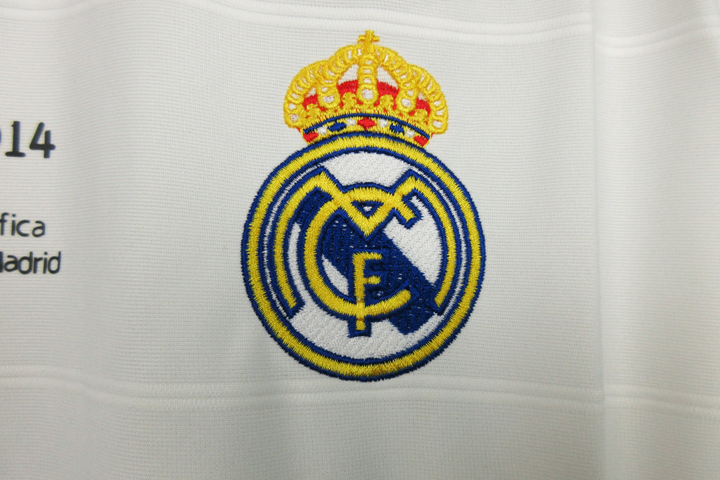 MAILLOT RÉTRO REAL MADRID DOMICILE 2013/2014 VERSION MANCHES LONGUES