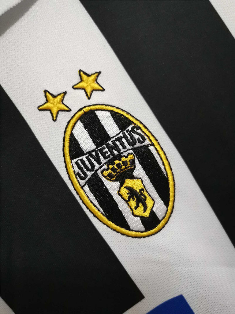 MAILLOT RÉTRO JUVENTUS DOMICILE 1999/2000 VERSION MANCHES LONGUES