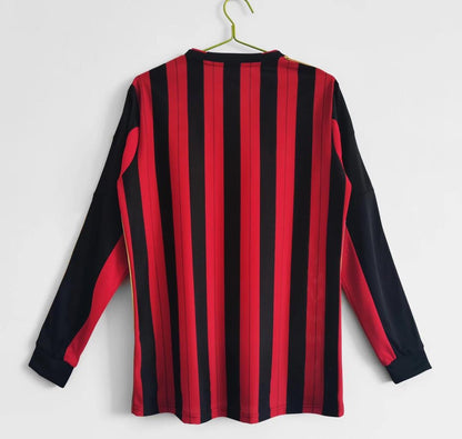 MAILLOT RETRO AC MILAN DOMICILE 2013/2014 VERSION MANCHES LONGUES