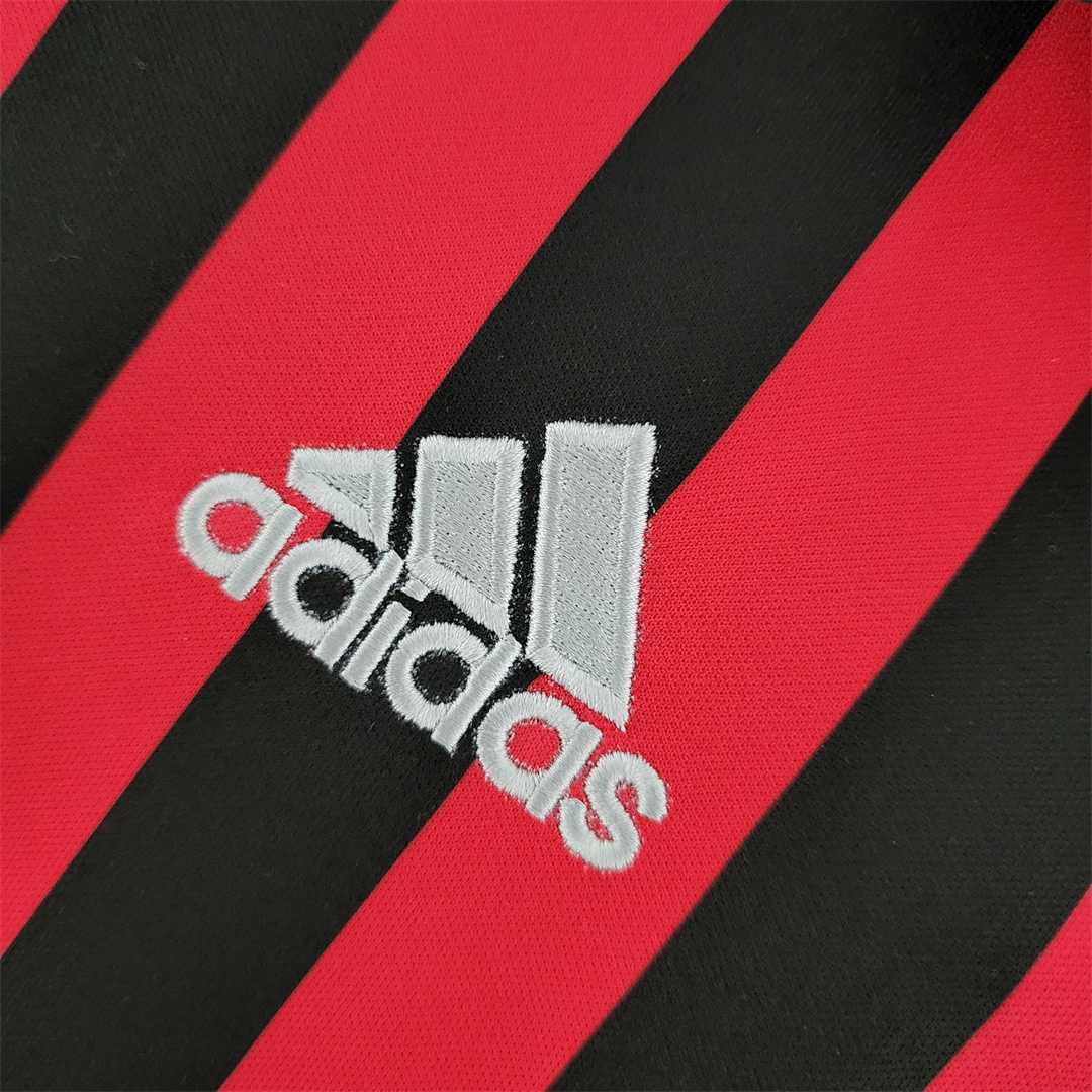 MAILLOT RETRO AC MILAN DOMICILE 1999/2000 VERSION MANCHES LONGUES