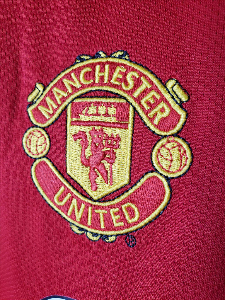 MAILLOT RETRO MANCHESTER UNITED DOMICILE 2005/2006 VERSION MANCHES LONGUES