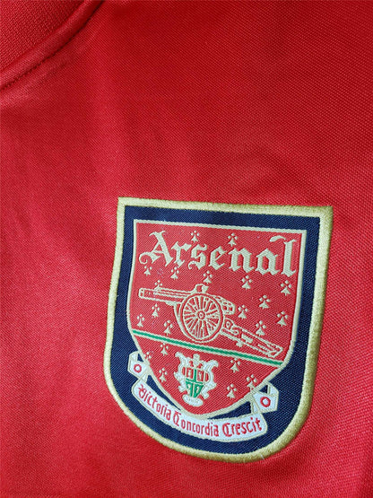 MAILLOT ARSENAL DOMICILE 2000/2001 VERSION MANCHES LONGUES