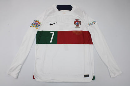 MAILLOT PORTUGAL EXTÉRIEUR 2022 VERSION MANCHES LONGUES