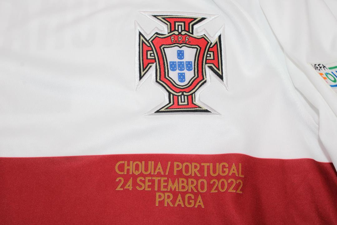 MAILLOT PORTUGAL EXTÉRIEUR 2022 VERSION MANCHES LONGUES