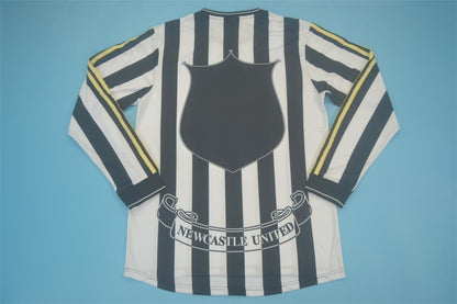 MAILLOT RETRO NEWCASTLE DOMICILE 1997/1999  VERSION MANCHES LONGUES