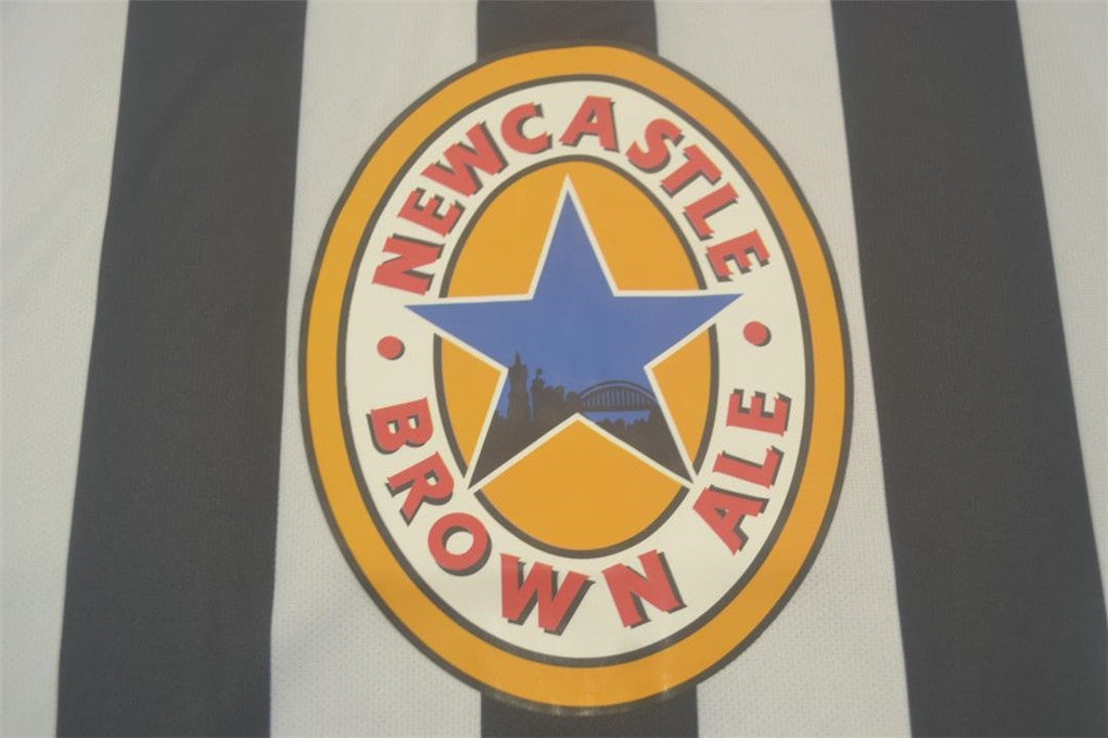 MAILLOT RETRO NEWCASTLE DOMICILE 1997/1999  VERSION MANCHES LONGUES