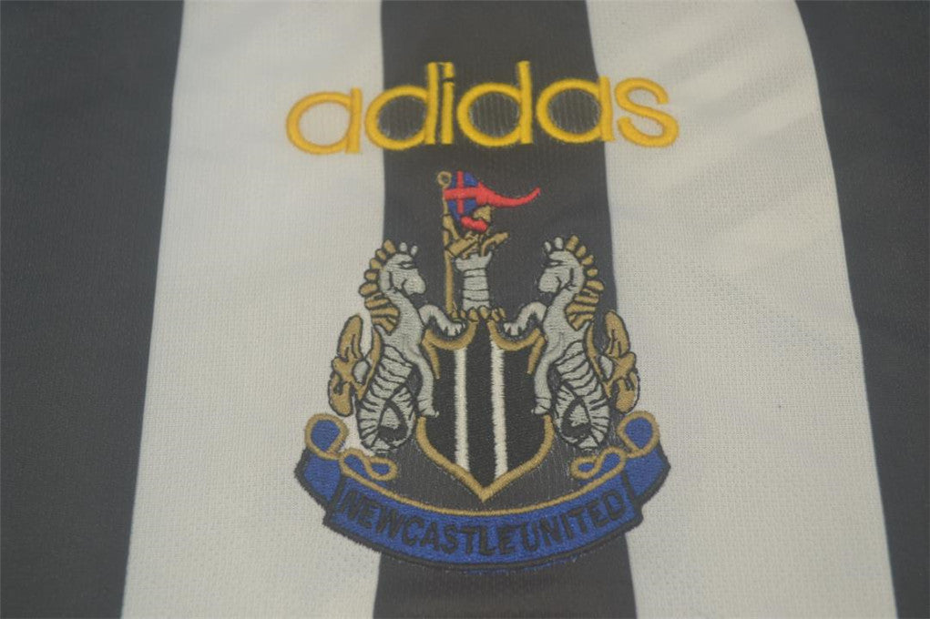 MAILLOT RETRO NEWCASTLE DOMICILE 1997/1999  VERSION MANCHES LONGUES