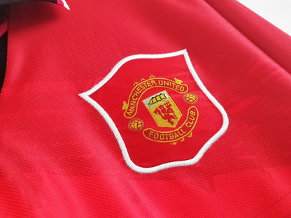 MAILLOT MANCHESTER UNITED DOMICILE 1994/1996 VERSION MANCHES LONGUES