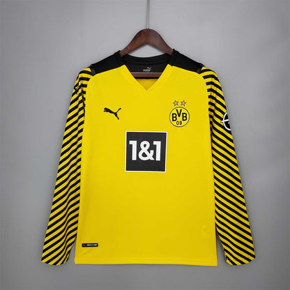 MAILLOT DORTMUND DOMICILE 2021/2022 VERSION MANCHES LONGUES