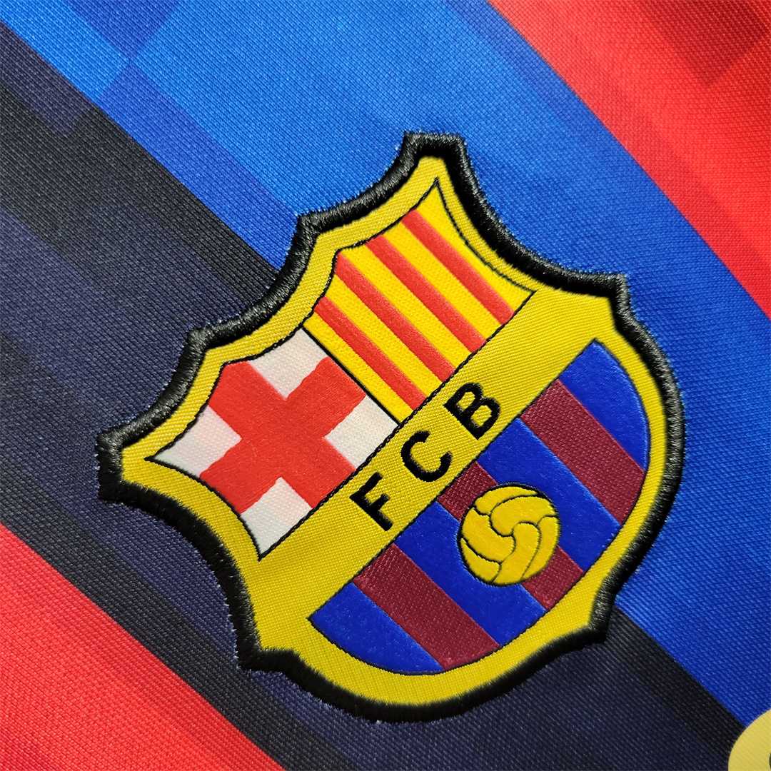 MAILLOT BARCELONE DOMICILE 2022/2023 VERSION MANCHES LONGUES