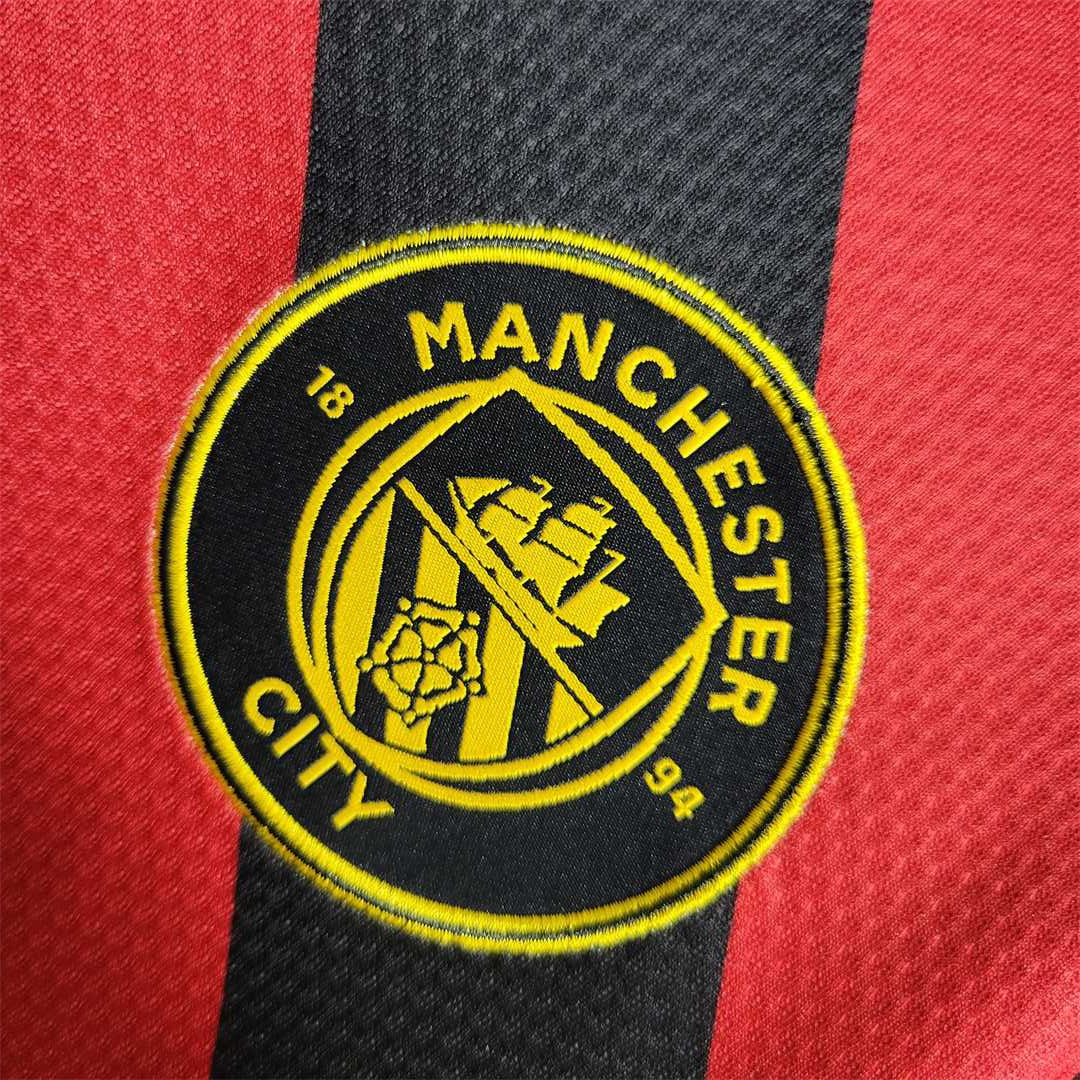 MAILLOT MANCHESTER CITY EXTÉRIEUR 2022/2023 VERSION MANCHES LONGUES