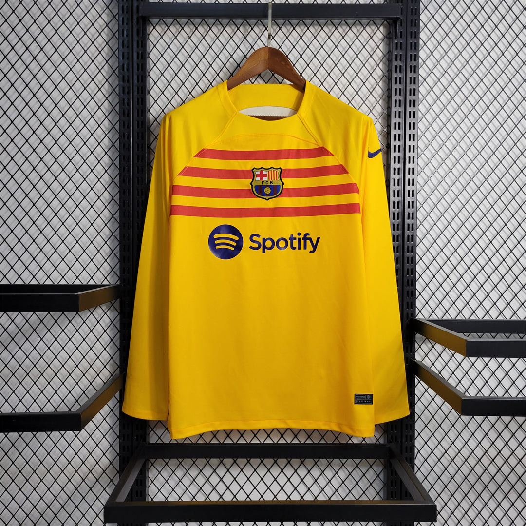 MAILLOT BARCELONE 2022/2023  VERSION MANCHES LONGUES