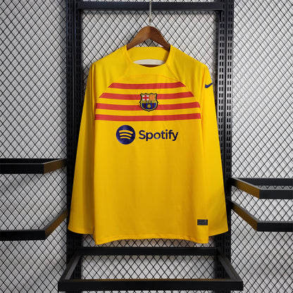 MAILLOT BARCELONE 2022/2023  VERSION MANCHES LONGUES