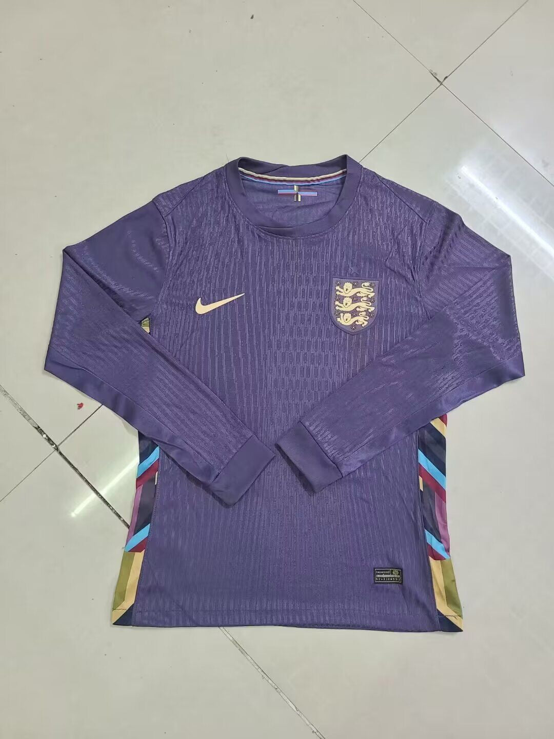 MAILLOT ANGLETERRE EXTÉRIEUR 2024 VERSION MANCHES LONGUES