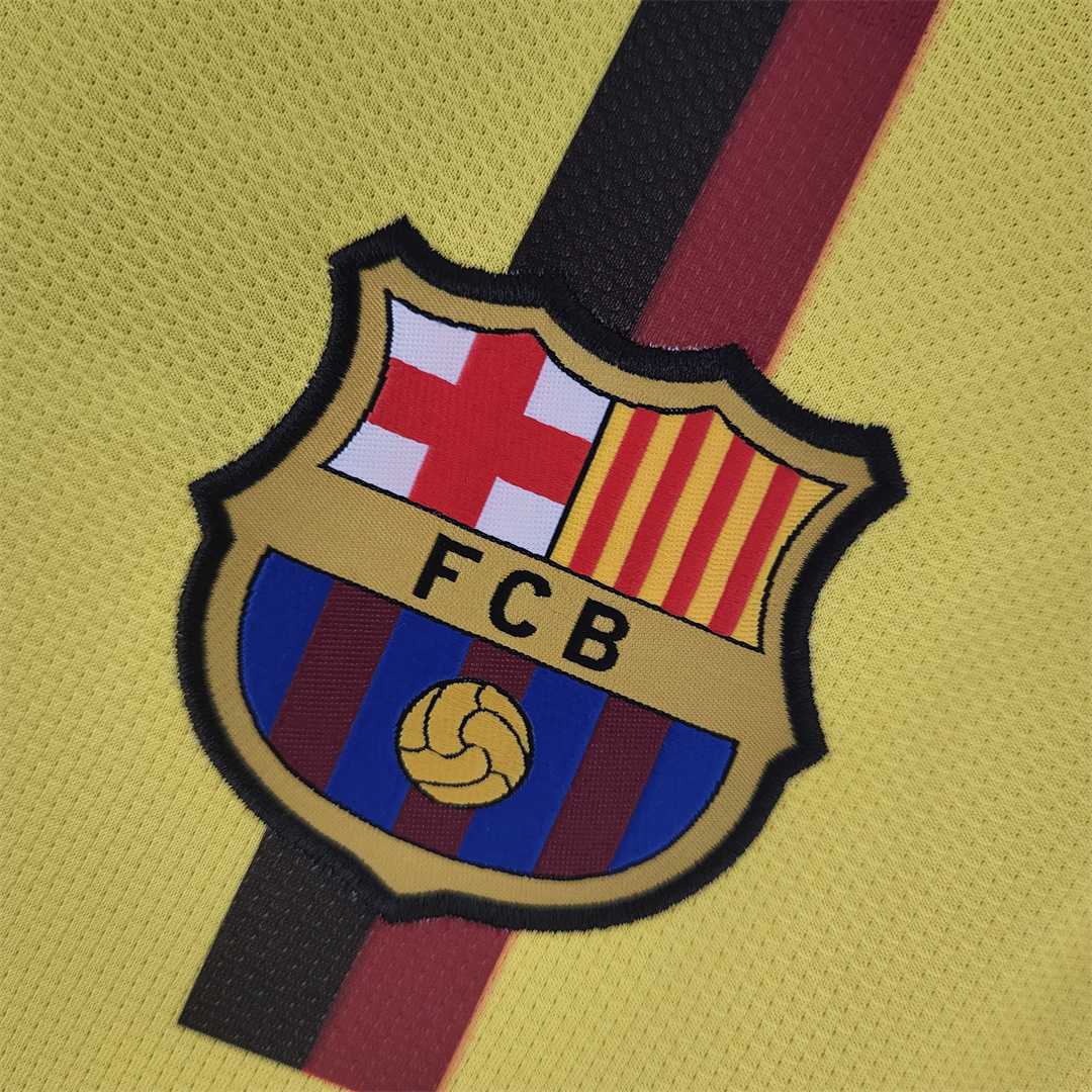 MAILLOT BARCELONE EXTÉRIEUR 2008/2009 VERSION MANCHES LONGUES