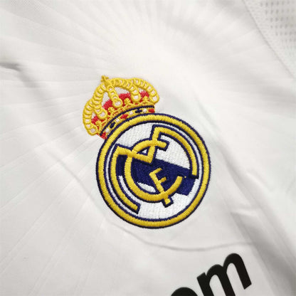 MAILLOT REAL MADRID DOMICILE 2010/2011 VERSION MANCHES LONGUES