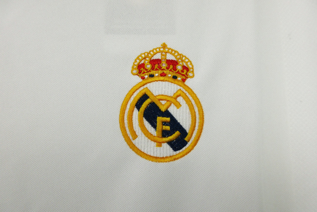 MAILLOT RETRO RÉAL MADRID DOMICILE 2002/2003 VERSION MANCHES LONGUES