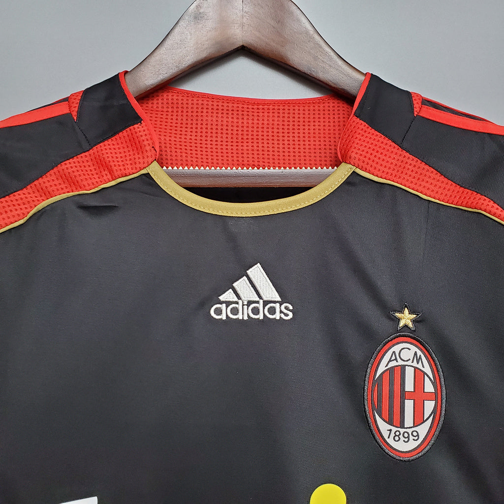 MAILLOT RETRO AC MILAN 2006/2007 VERSION MANCHES LONGUES