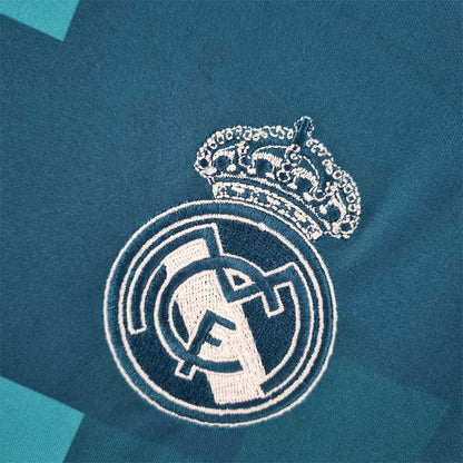 MAILLOT REAL MADRID EXTÉRIEUR 2017/2018  VERSION MANCHES LONGUES