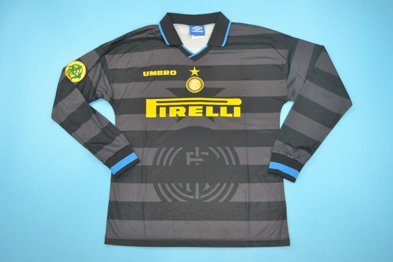 MAILLOT RETRO INTER MILAN EXTÉRIEUR 1997/1998 VERSION MANCHES LONGUES