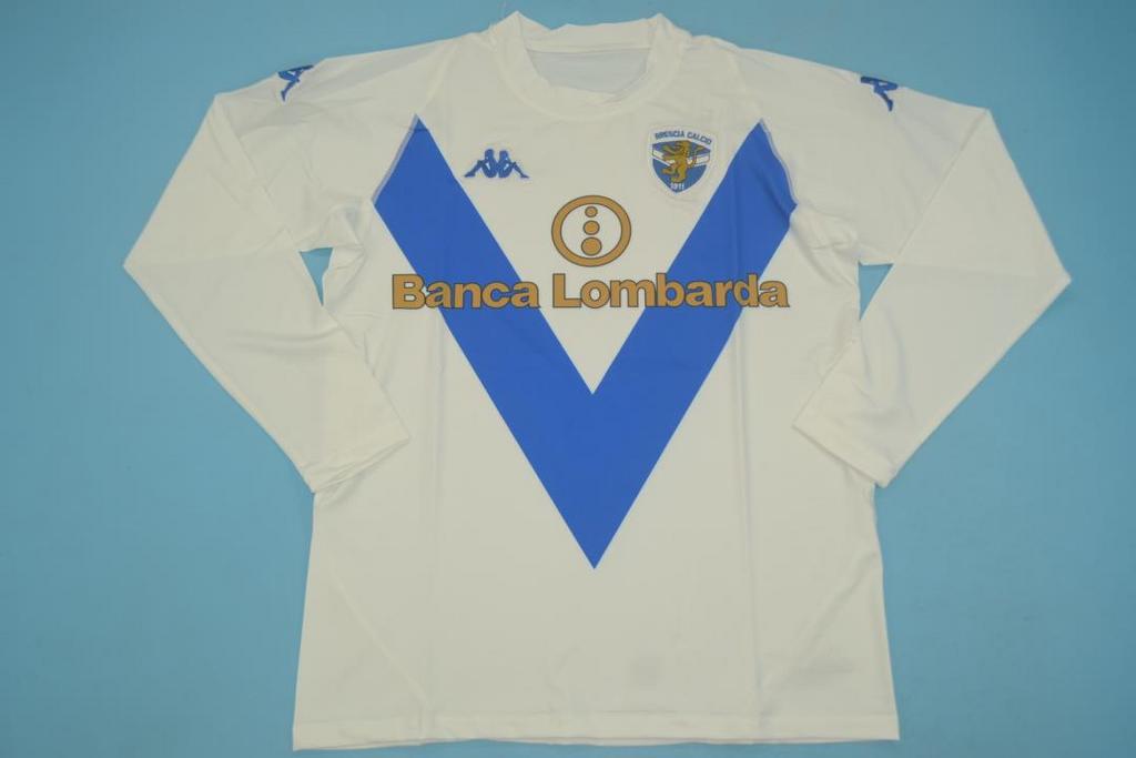 MAILLOT RETRO BRESCIA EXTÉRIEUR 2003/2004  VERSION MANCHES LONGUES