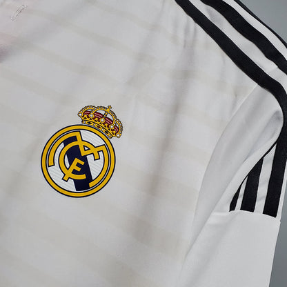 MAILLOT REAL MADRID DOMICILE 2014/2015 VERSION MANCHES LONGUES