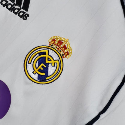 MAILLOT REAL MADRID DOMICILE 2006/2007 VERSION MANCHES LONGUES