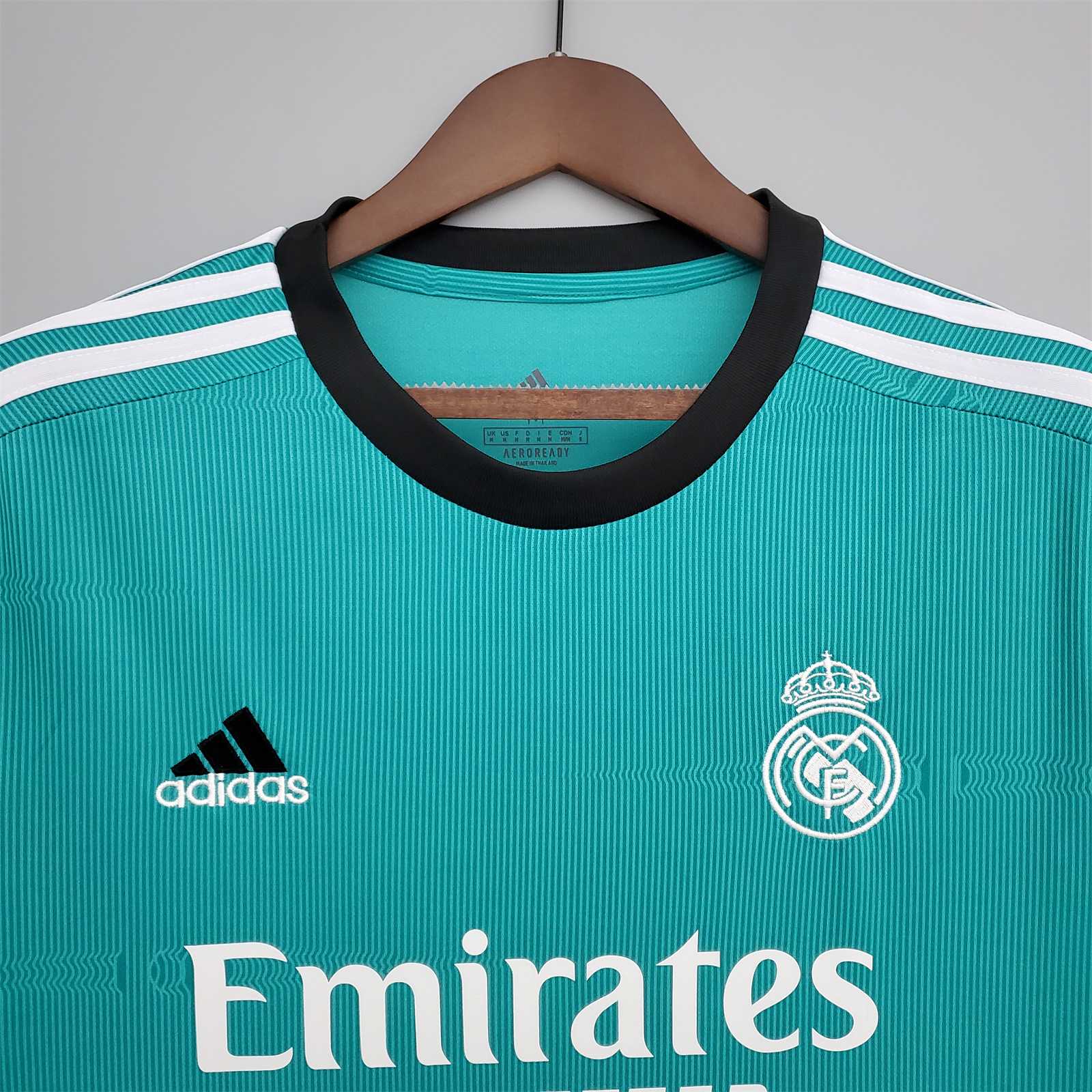 MAILLOT REAL MADRID EXTÉRIEUR 2021/2022 VERSION MANCHES LONGUES