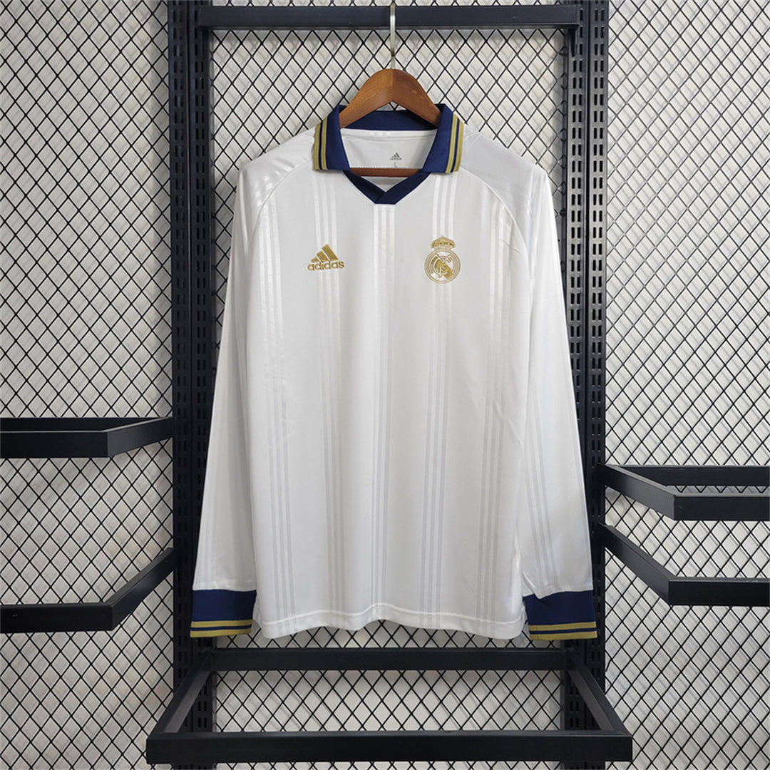 MAILLOT REAL MADRID 2019/2020 VERSION MANCHES LONGUES