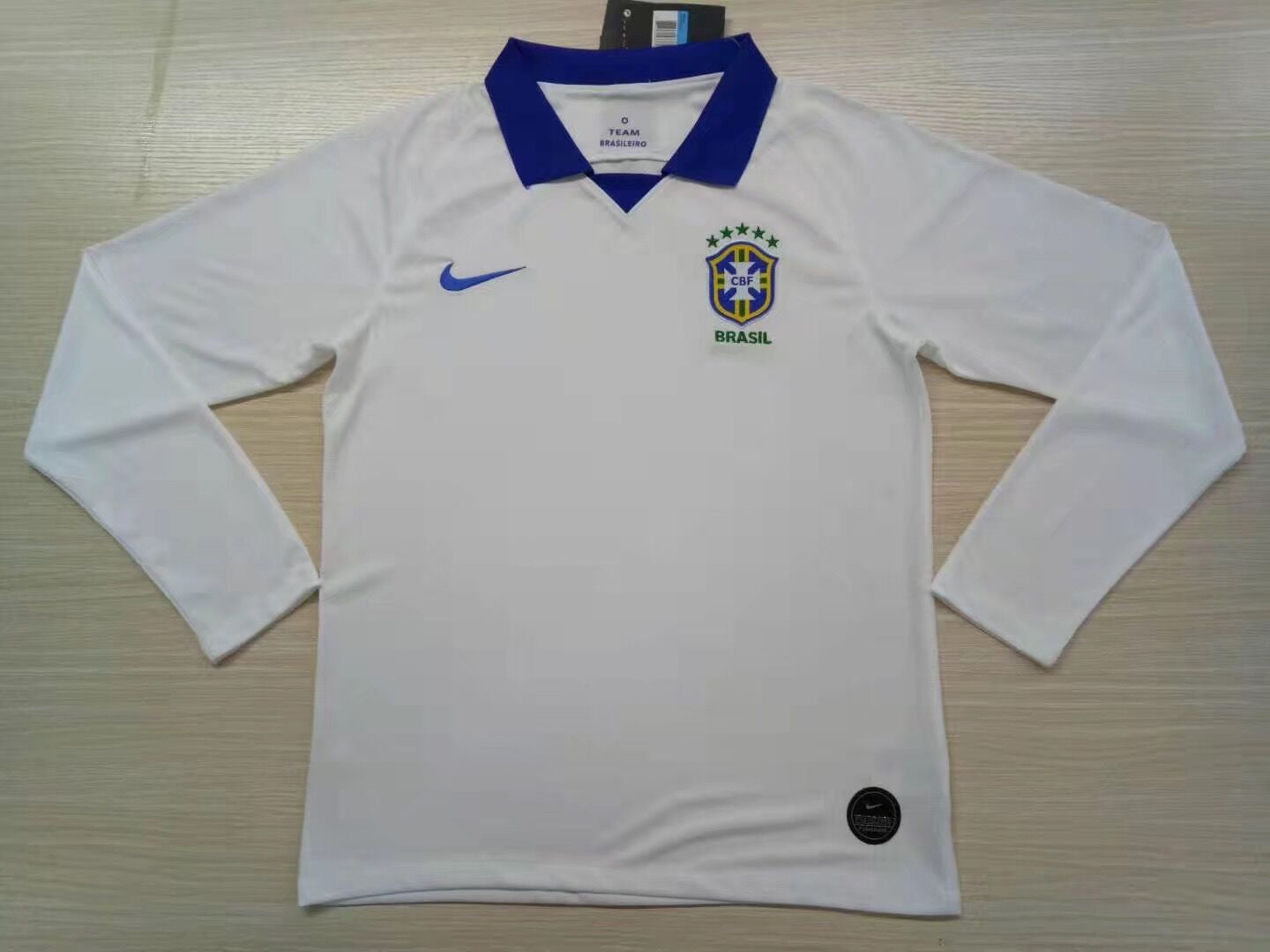 MAILLOT BRÉSIL EXTÉRIEUR 2019 VERSION MANCHES LONGUES