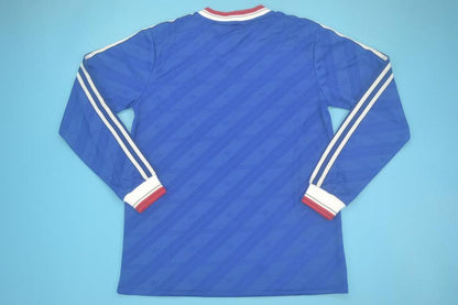 MAILLOT RETRO MANCHESTER UNITED EXTÉRIEUR 1986/1988 VERSION MANCHES LONGUES