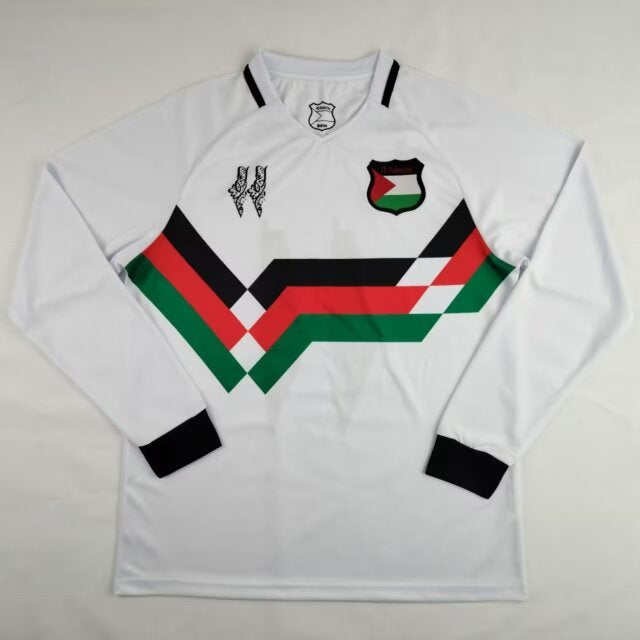 MAILLOT PALESTINE 2024/2025  VERSION MANCHES LONGUES