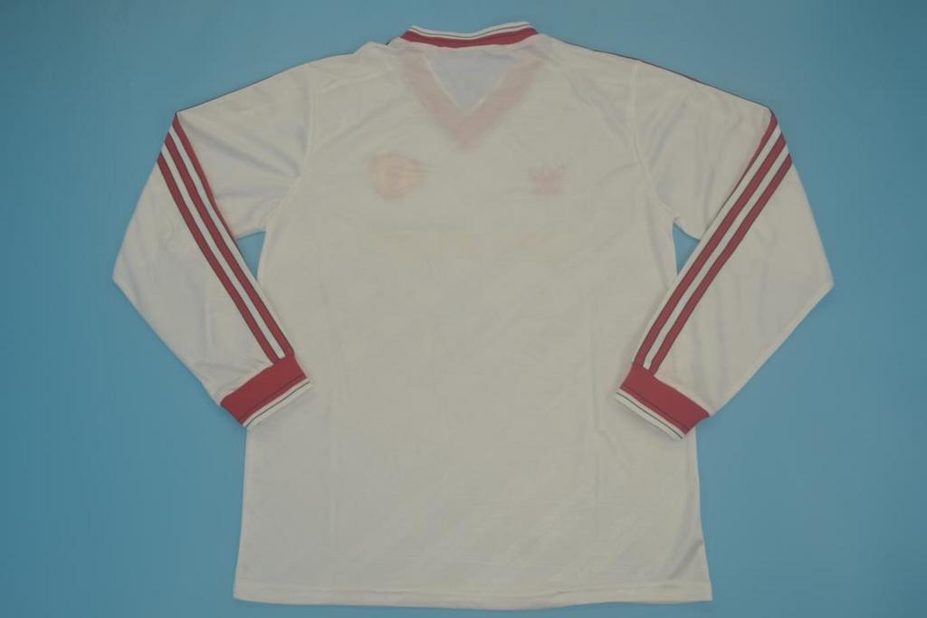 MAILLOT RETRO MANCHESTER UNITED DOMICILE 1986/1988 VERSION MANCHES LONGUES