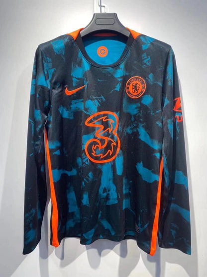 MAILLOT CHELSEA EXTÉRIEUR 2021/2022 VERSION MANCHES LONGUES