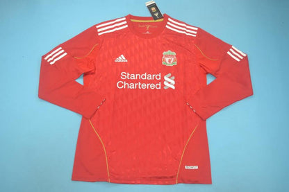 MAILLOT RETRO LIVERPOOL DOMICILE 2011/2012 VERSION MANCHES LONGUES