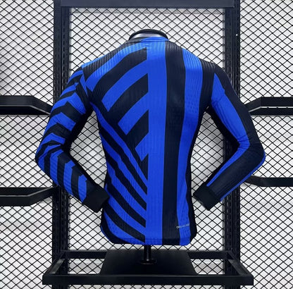 MAILLOT INTER MILAN DOMICILE 2024/2025 VERSION MANCHES LONGUES