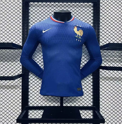 MAILLOT FRANCE DOMICILE 2024 VERSION MANCHES LONGUES