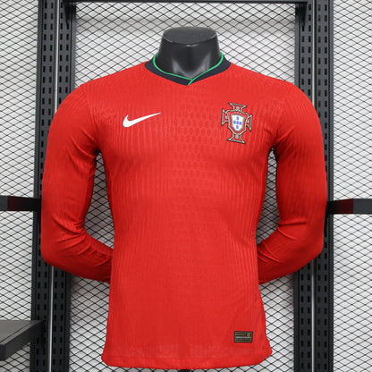 MAILLOT PORTUGAL DOMICILE 2024 VERSION MANCHES LONGUES