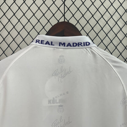 MAILLOT REAL MADRID DOMICILE 1994/1996 VERSION MANCHES LONGUES