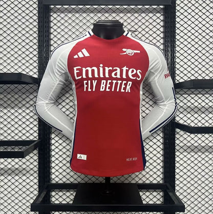 MAILLOT ARSENAL DOMICILE 2024/2025 VERSION MANCHES LONGUES